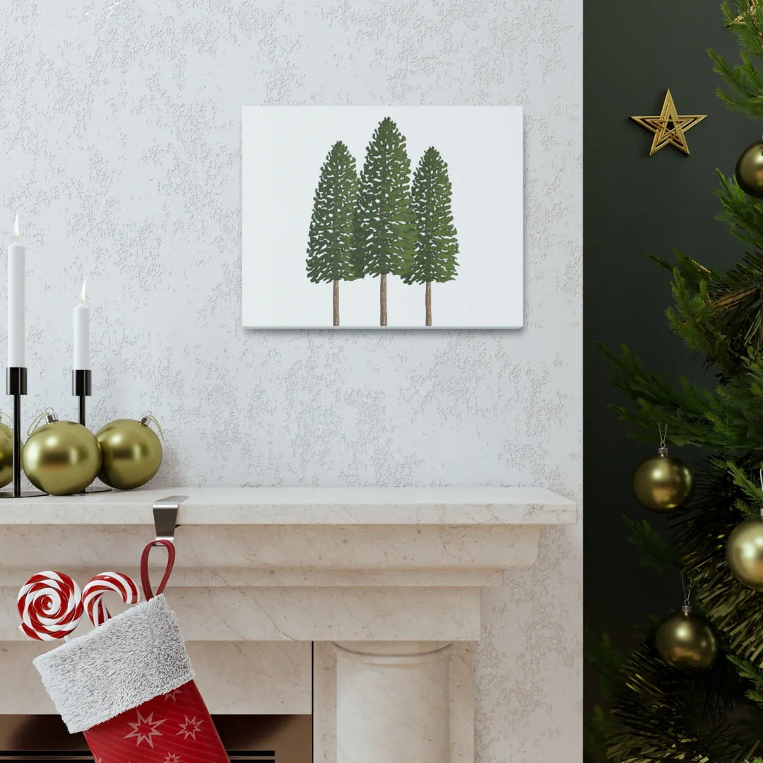 Ponderosa Pine Canvas - Large Stretched Cotton Canvas Art Print With Matte Finish