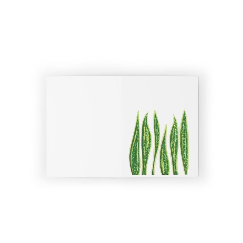 Snake Plant Greeting Card (Blank), Paper products, Laura Christine Photography & Design, Greeting Card, Holiday Picks, Home & Living, Paper, Postcard, Postcards, Laura Christine Photography & Design, laurachristinedesign.com